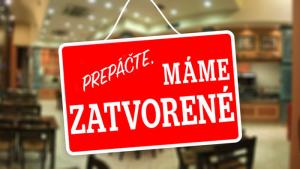 zatvorené